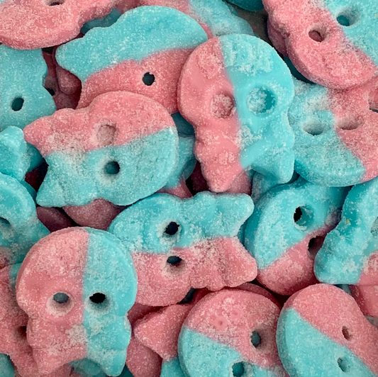 Bubs Foam Fizzy Bubblegum Skulls (200g)